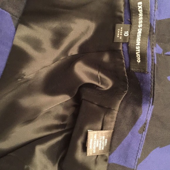 Express Design Studio WOMENS Skirt Career Work SIZE 10 - Picture 3 of 3